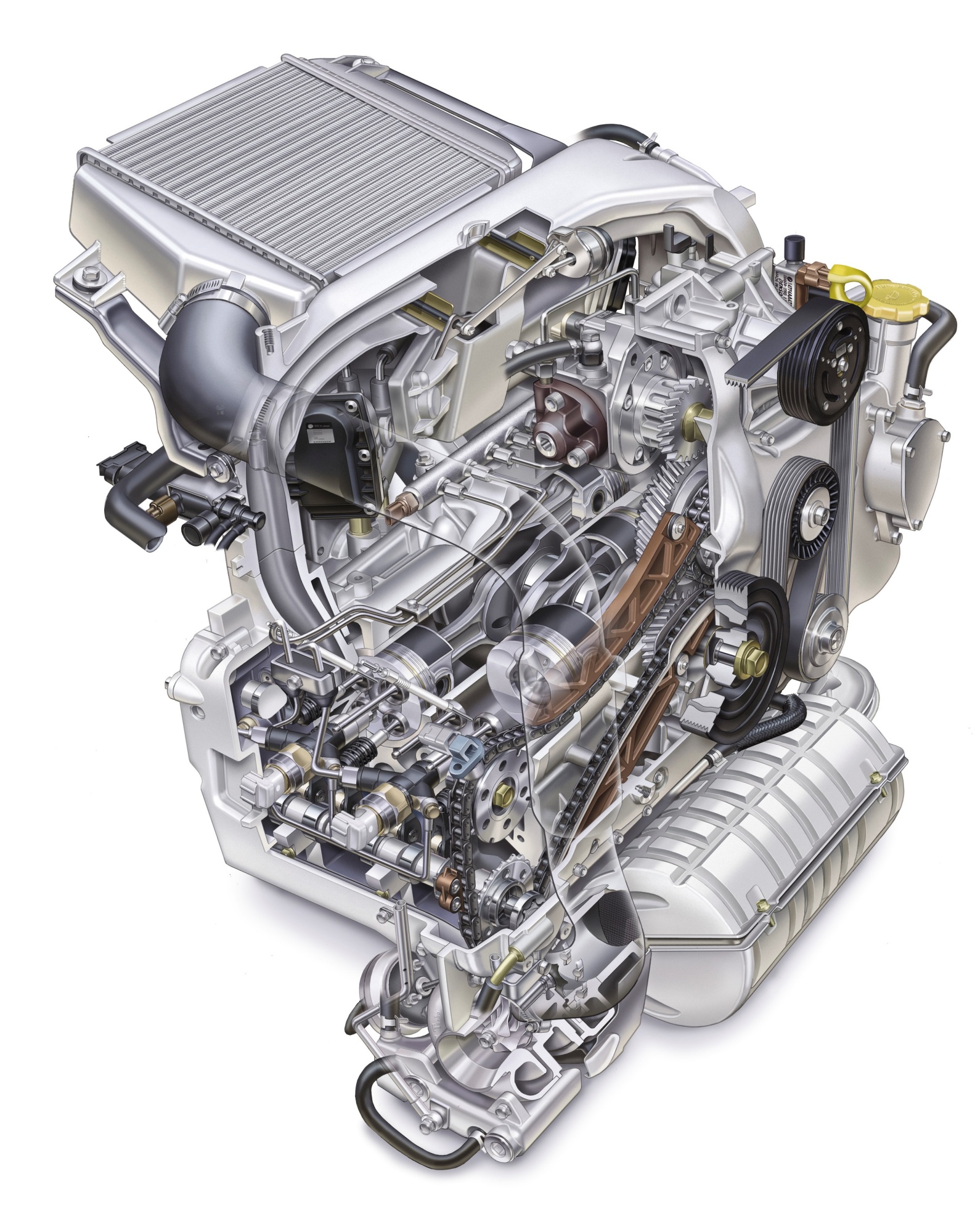 スバル　ボクサーディーゼルエンジン(水平対向４気筒ディーゼルエンジン)