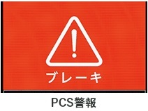 プリクラッシュセーフティシステム(PCS)[衝突被害軽減ブレーキシステム]