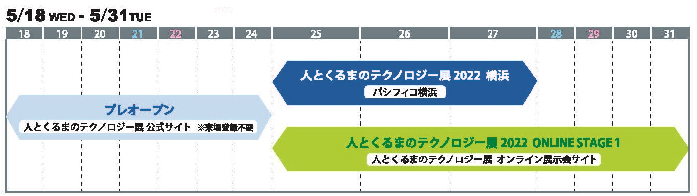 人とくるまのテクノロジー展2022 YOKOHAMA